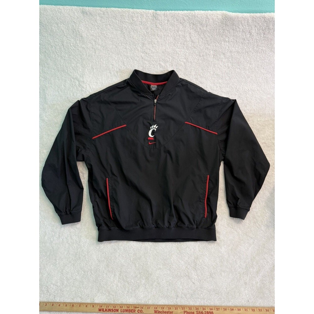 Vintage Nike 90's Cincinnati Bearcats NCAA Windbreaker Pullover Jacket XL